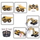 thumbnail image 4 of Juego de juguetes para vehículos de construcción JOYIN RC para excavadora y volquete, 4 of 7