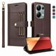 thumbnail image 1 of FOXDOCK Funda tipo Cartera para Xiaomi Redmi Note 13 Pro 4G – Cubierta de Cuero PU con Múltiples Ranuras, Bolsillo para Efectivo y Correa de Muñeca, 1 of 6