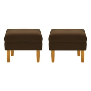 Bodevir - Set Pouf Sky 1C Felpa 04 Chocolate