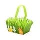 thumbnail image 3 of Cesta De Dulces De Huevo De Pascua Con Asa, Cestas De Juguetes De Tela No Tejida, Conejito Naranja, 3 of 5