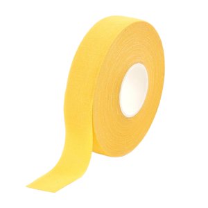 Ioensy - Cinta De Tela Para Hockey Sobre Hielo, Cubierta Protectora Resistente Al Agua, Cintas Para Palos De Hockey De 25M, Color Amarillo