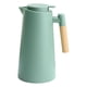 thumbnail image 2 of Hervidor De Aislamiento Térmico Jarra De 1L Mango De Madera Para Calentador De Agua Regalos De Amigos Azul Claro, 2 of 5