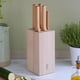 thumbnail image 3 of Juego de cuchillos de cocina OPINEL Parallele de 5 piezas en madera de haya, 3 of 9