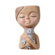 thumbnail image 5 of Maceta Con Cabeza De Resina Para Maceta De Cara Bonita Para Hombre, Decoración De Oficina Y Jardín, Gato Negro Para Mujer, 5 of 5