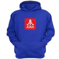 Genérico - Polerón Canguro Atari Azul Talla L Unisex