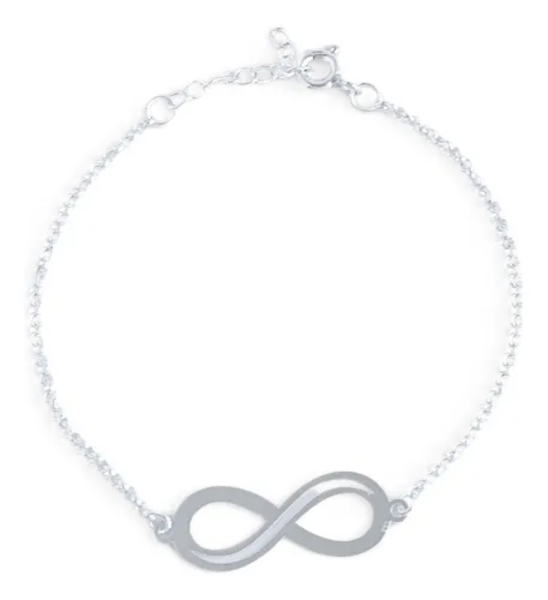 Genérico - Pulsera Plata 925 Infinito Presentación Regalo