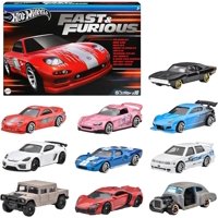 Mattel - Paquete De 10 Coches De Juguete Hot Wheels Hvx27 Fast And Furious