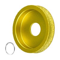 Magideal - Disco De Pulido De Diamante, Disco De Pulido, Disco De Amoladora , Herramienta De Copa, Disco De Pulido, Disco De Pulido Para Granito, Mármol Estilo B