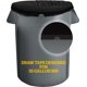 thumbnail image 4 of Bolsas de basura Ultrasac 170-208L, 1,25 mil, negras, con cordones, 4 of 5