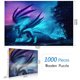 thumbnail image 3 of Rompecabezas Buhoet Dragón de Hielo Espíritu Azul Crepuscular 1000 piezas, 3 of 8