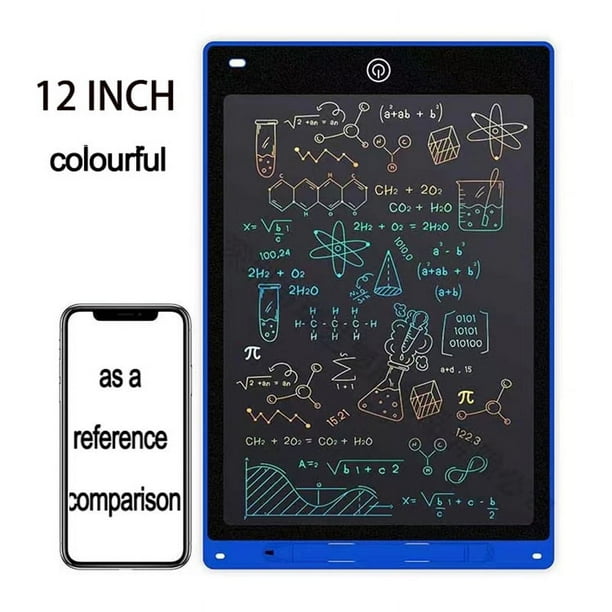 12Inch LCD Writing Tablet Electronic Digital Writing Colorful Screen Doodle Board Handwriting Paper Drawing Tablet Gift For Kids And Adults At Home School And Office