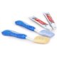 thumbnail image 3 of Paquete de 6 fundas para cepillos de dientes, protectores de silicona para cabezales de cepillo de dientes manuales y eléctricos y maquinillas de afeitar, perfectos para el hogar, viajes, negocios y e, 3 of 7