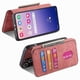 thumbnail image 2 of Funda Billetera Magnética para Samsung Galaxy S25 Plus Soporte Tarjetas Desmontable Rosa, 2 of 6
