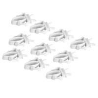 Magideal - 10 Pinzas Para Comedero De Pájaros, Pinzas Para Frutas Y Verduras Para Loros, Juguete Para Buscar Comida Para Pájaros, Soporte Para Jaula De Pájaros,