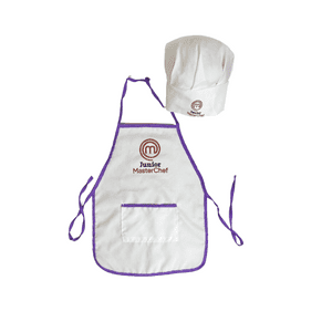 Genérico - Delantal De Cocina Y Gorro De Chef Para Niños