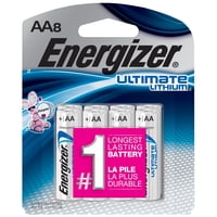 Pilas Energizer Ultimate Lithium Aa Paquete De 8