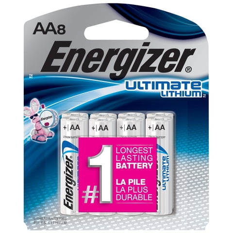 Pilas Energizer Ultimate Lithium Aa Paquete De 8