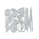 thumbnail image 2 of Troqueles Paleere@FC Tulip 12x10 cm Plateado - 1 juego, 2 of 8