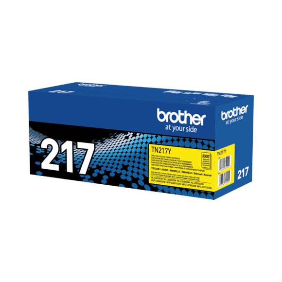 Toner tn-217 brother color amarillo