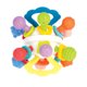 thumbnail image 1 of Mordedor Nuby Textured Twist Ball Silicona Multicolor Beba, 1 of 3