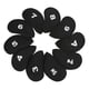 thumbnail image 4 of 10 Fundas Protectoras para Cabezas de Hierro de Golf, Regalos para Golfistas Profesionales, Fundas Universales para Cabezas de Palos de Golf para Depo Negro, 4 of 5