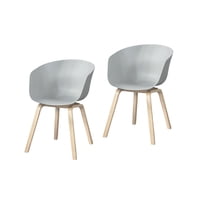 Habita2 Chile - Pack 2 Sitiales Serenity Butaca Living O Terraza - Gris