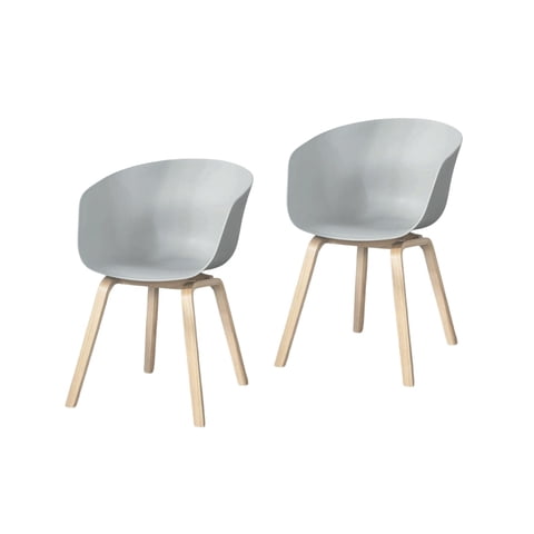 Habita2 Chile - Pack 2 Sitiales Serenity Butaca Living O Terraza - Gris