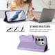 thumbnail image 4 of Infinix Note 50 Pro 4G Funda Billetera con Ranuras para Tarjetas, Lila Claro, 4 of 6