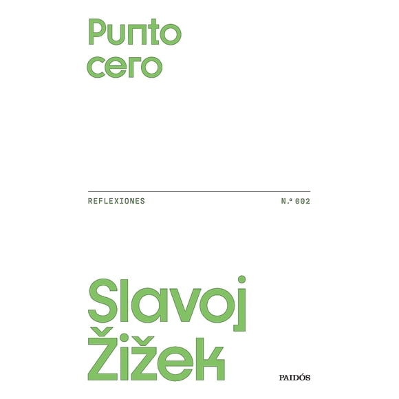 Libro Punto cero - Slavoj Zizek