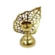 thumbnail image 4 of Candelabro De Metal Candelabro Sala De Estar Candelabro Ornamento Portavelas Hojas Huecas, 4 of 5