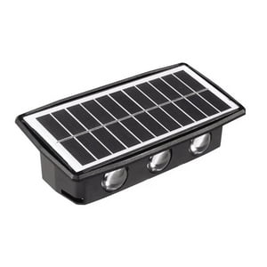 Genérico - Reflector Solar Pared Led Exteriores Impermeable Rondon
