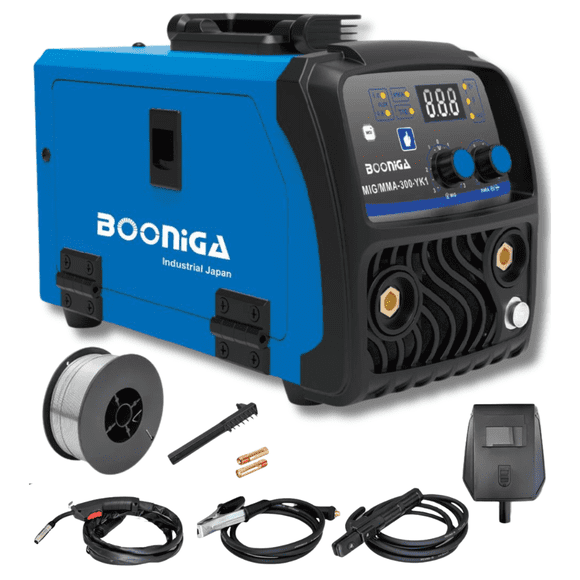 Soldadora Inverter Mig Tig Arco 300 Amp + Alambre