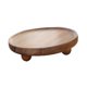 thumbnail image 3 of Pedestal De Madera Con Patas Esféricas, Elegante Elevador De Madera Para La Entrada Del Mostrador Del Hogar M, 3 of 5
