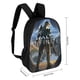 thumbnail image 2 of Halo-theme Backpack, Campus style schoolbag Bookbag with Adjustable Shoulder Straps And Large Zip Compartment, Unisex Travel Bags., 2 of 6