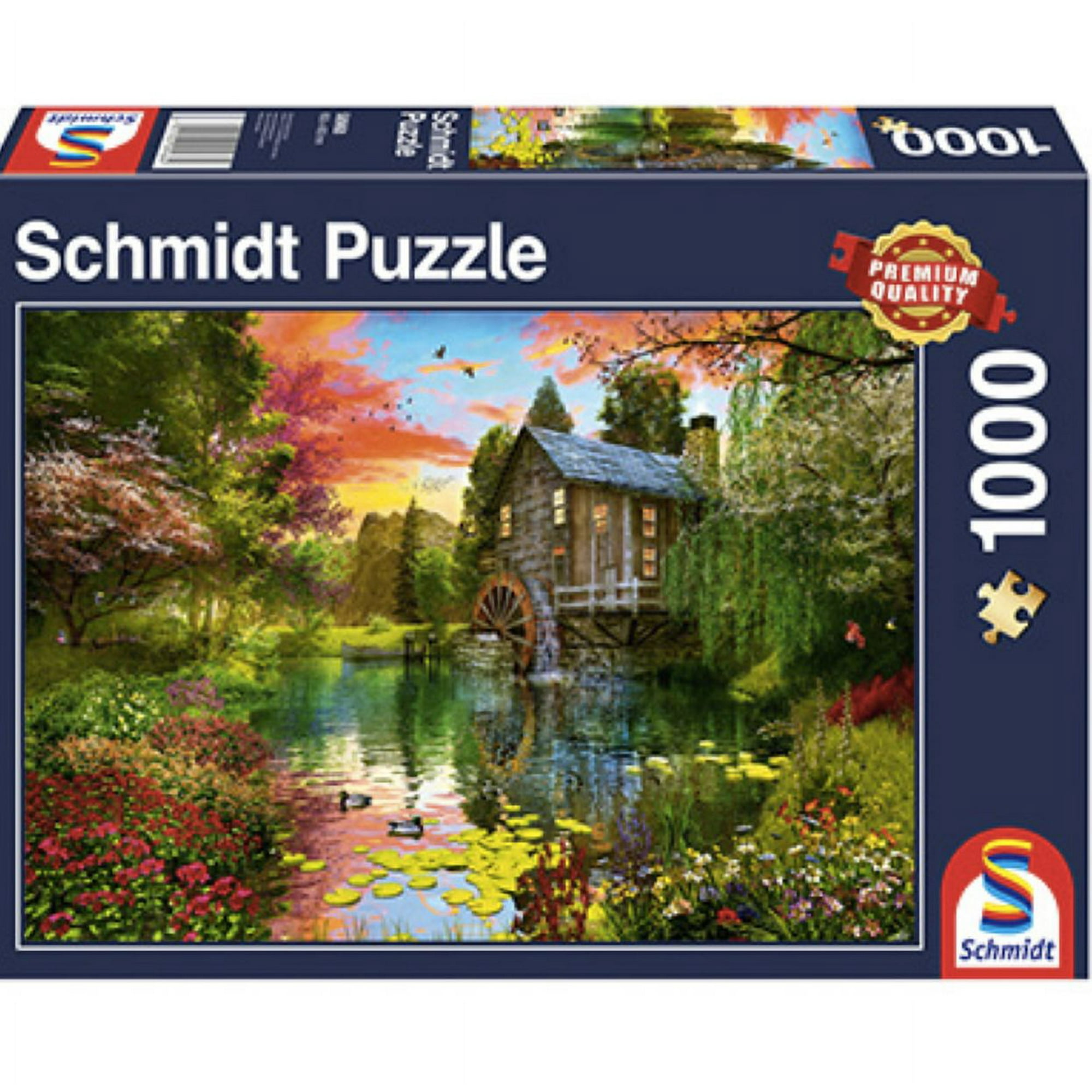 Schmidt - Puzzle 1.000 Piezas Molino De Agua