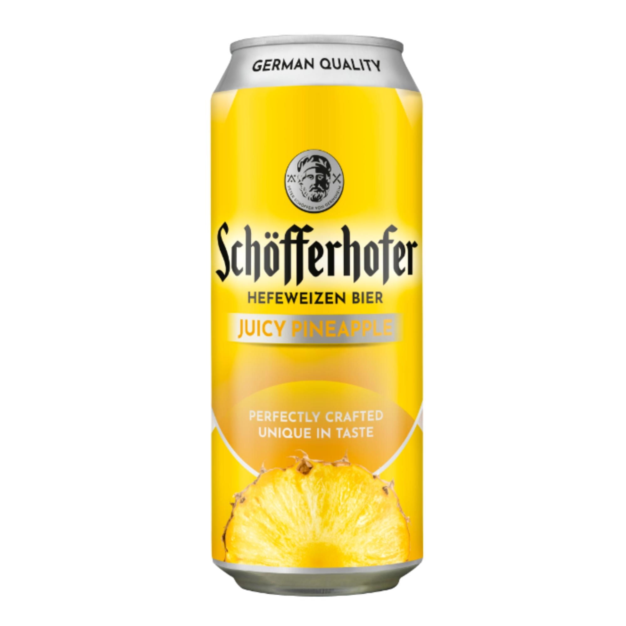 Cerveza De Trigo Piña 2.5° Lata 500 ml Schofferhofer