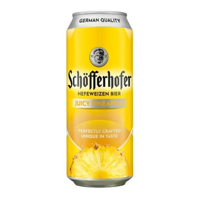 Cerveza De Trigo Piña 2.5° Lata 500 Ml Schofferhofer