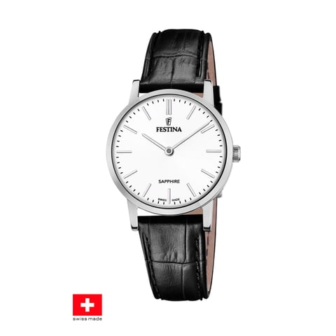 Reloj F20013/1 Festina Swiss Blanco Mujer Swiss Made