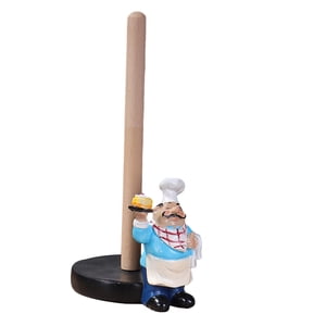 Bothyi - Estatua De Chef Modelo Artesanal Escultura De Chef Para Restaurante Mostrador Tienda Decoración Estilo B
