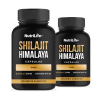 Pack 2 Shilajit Himalaya 120 Capsulas Nutrilife+ Energía Sin Sabor