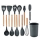 thumbnail image 1 of Juego de utensilios de cocina de silicona antiadherente, resistentes al calor., 1 of 5