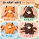 thumbnail image 3 of Bigzagger Squishy Vaca Jumbo 15 cm para Alivio del Estrés, 3 of 7