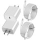 thumbnail image 1 of Cargador Dazana USB‑C 20 W, pack de 2 cables de 3 m para iPhone/iPad, 1 of 7