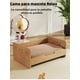 thumbnail image 2 of Cama Para Mascotas Madera Con Colchón 40x60cm By LuBabycas, 2 of 8