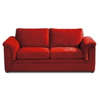 Latam Home - Sofa Ancona 3 C Tela Velvet Burdeo