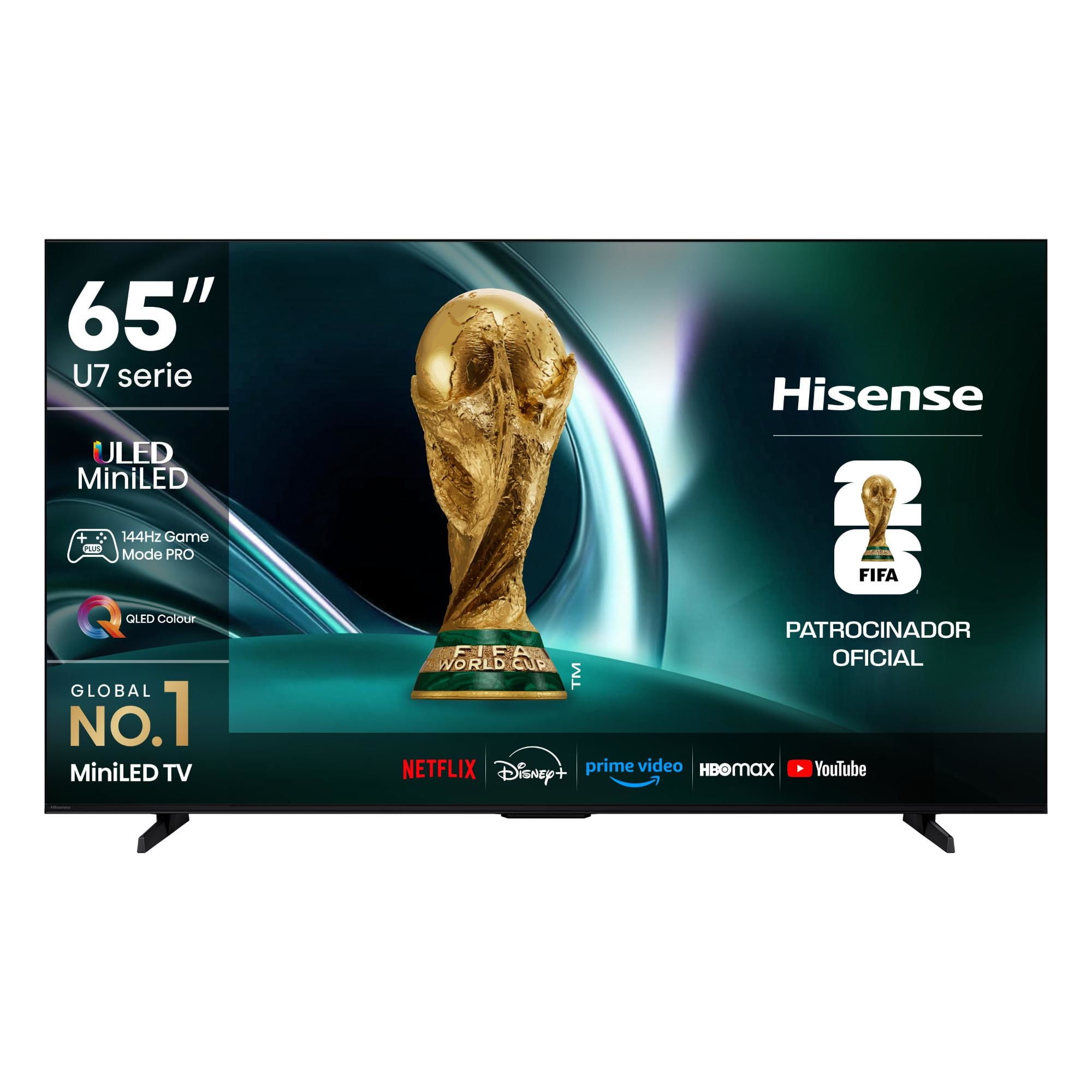 Televisor 65"" Mini Led 4K Uhd 65U7Qg Smart Tv Hisense