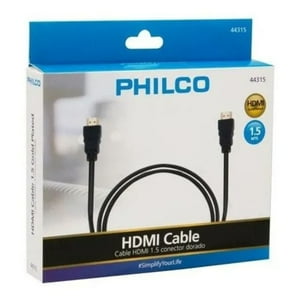 Philco - Cable Hdmi Gold 1,5 Mts