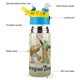 thumbnail image 3 of Rana y Sapo Botella de Agua con Tapa Pop Top de Un Toque, Acero Inoxidable, a Prueba de Fugas, para Deportes, Botella Infantil azul 12 oz, 3 of 6