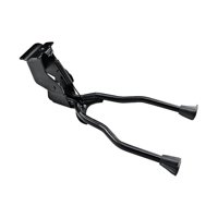 Ioensy - Soporte Para Bicicleta, Soporte Para Bicicleta De Doble Pierna, Duradero, Portátil, Para Ciclismo