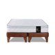 thumbnail image 1 of Cama Europea Zen Top Cuero Tabaco 2 Plazas, 1 of 4